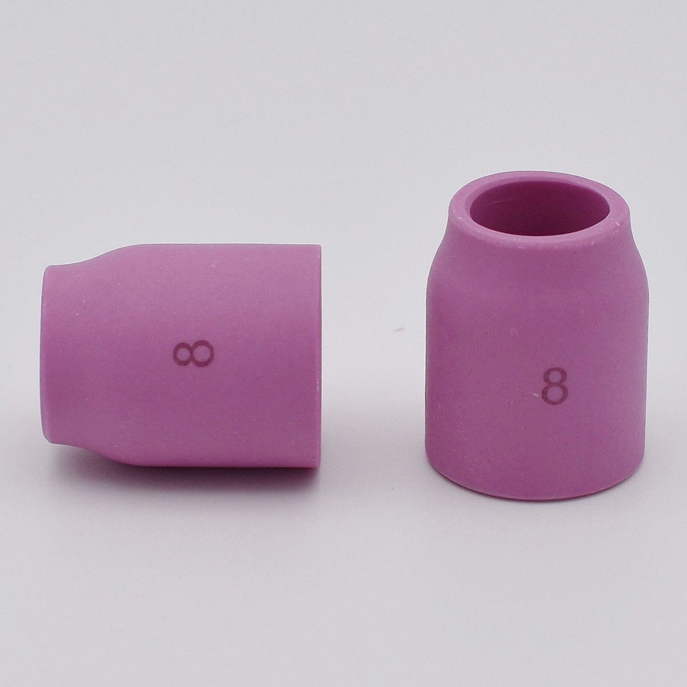 5pcs Ceramic Gas Lens Cup 53N61S #8 1/2\\\\\\\" TIG Welding Torch WP-9/20 WP-17/18/26