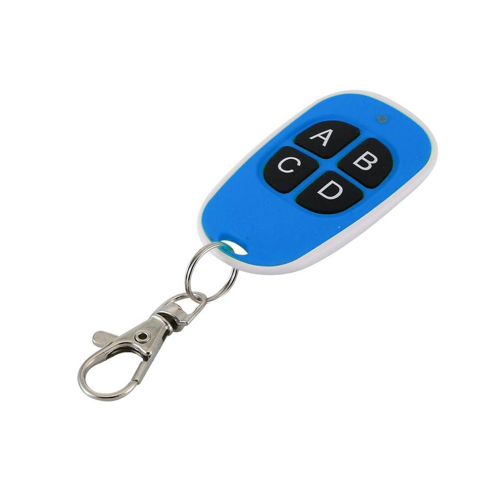 Klonen van een afstandsbediening voor een garagepoort, kopiëren, klonen van een 433.92 mhz vaste codecontroller, opener, commando sleutelhanger voor een slagboom: Blauw