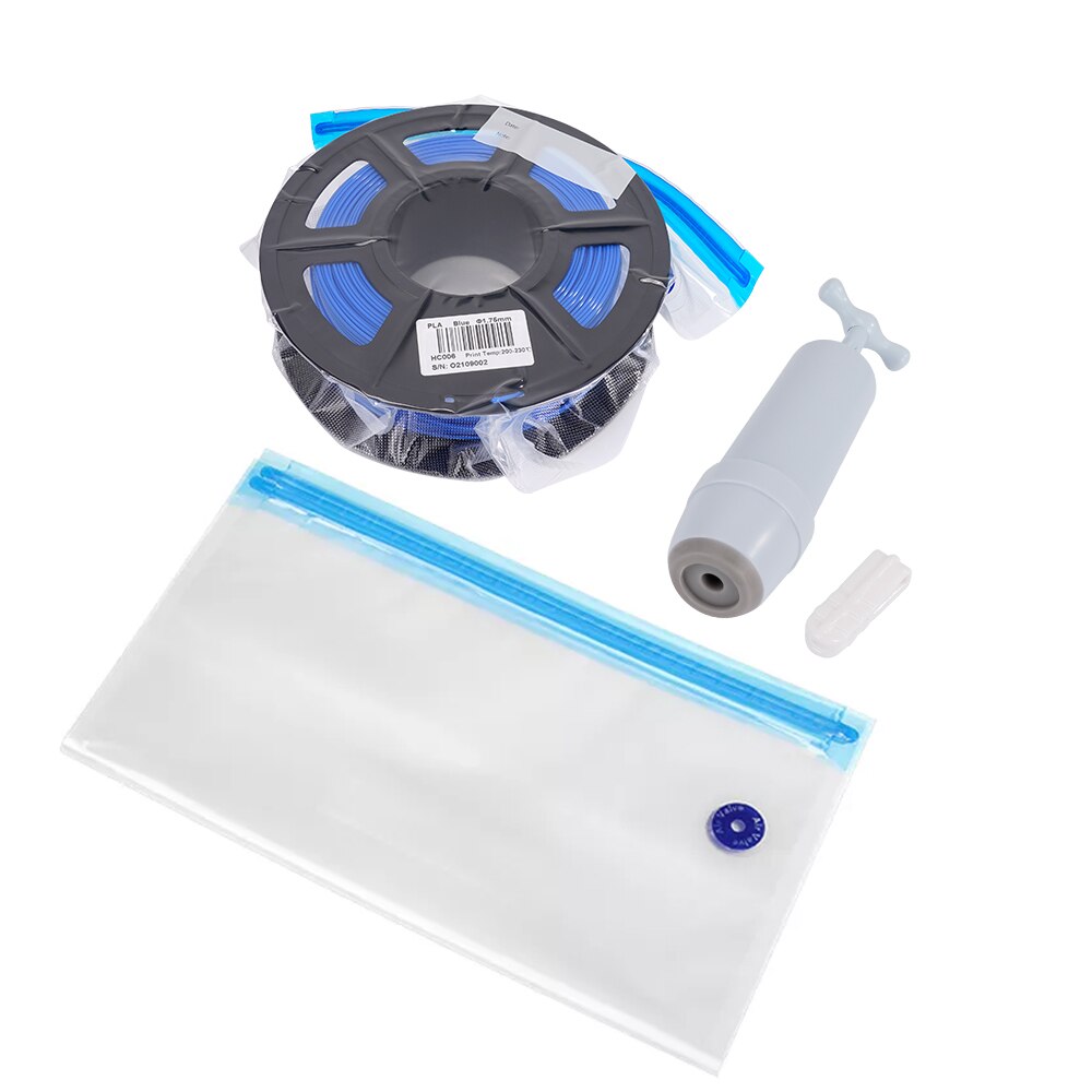 KINGROON 3D Printer PLA ABS TPU Filament Vacuum Bag Storage Filament Dryer Safekeep Humidity Resistant 3D Printer Parts
