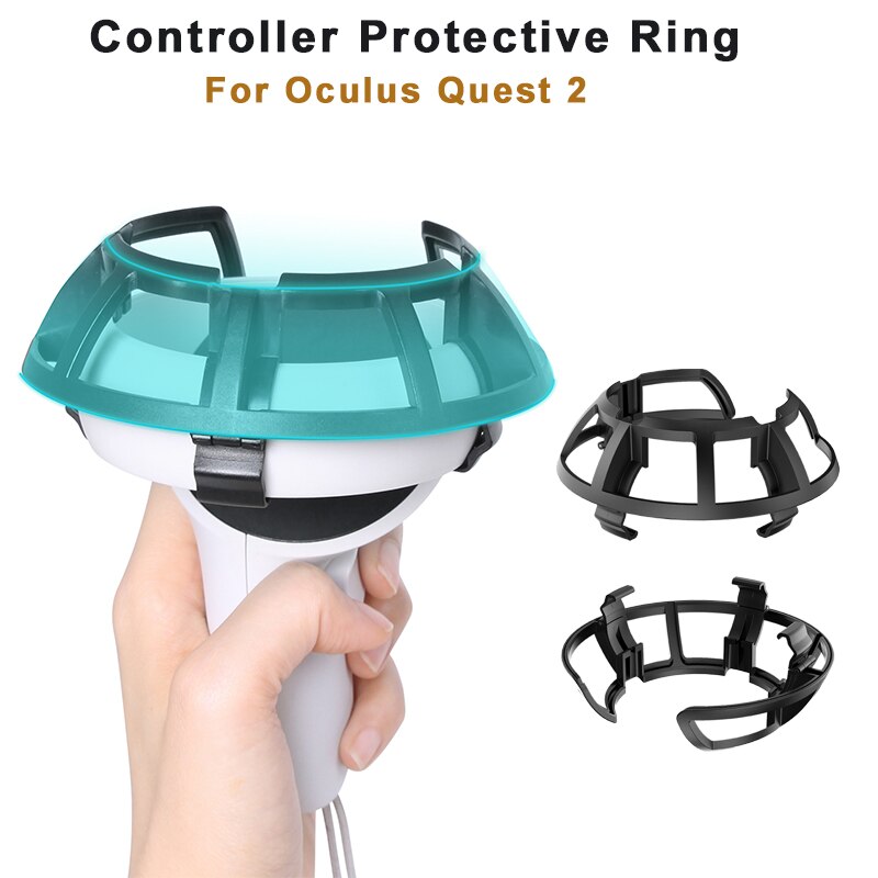 Anti-collision Ring for Oculus Quest 2 VR Touch Controller Protective Cage Controller Guard Ring For Oculus Quest 2 Accessories