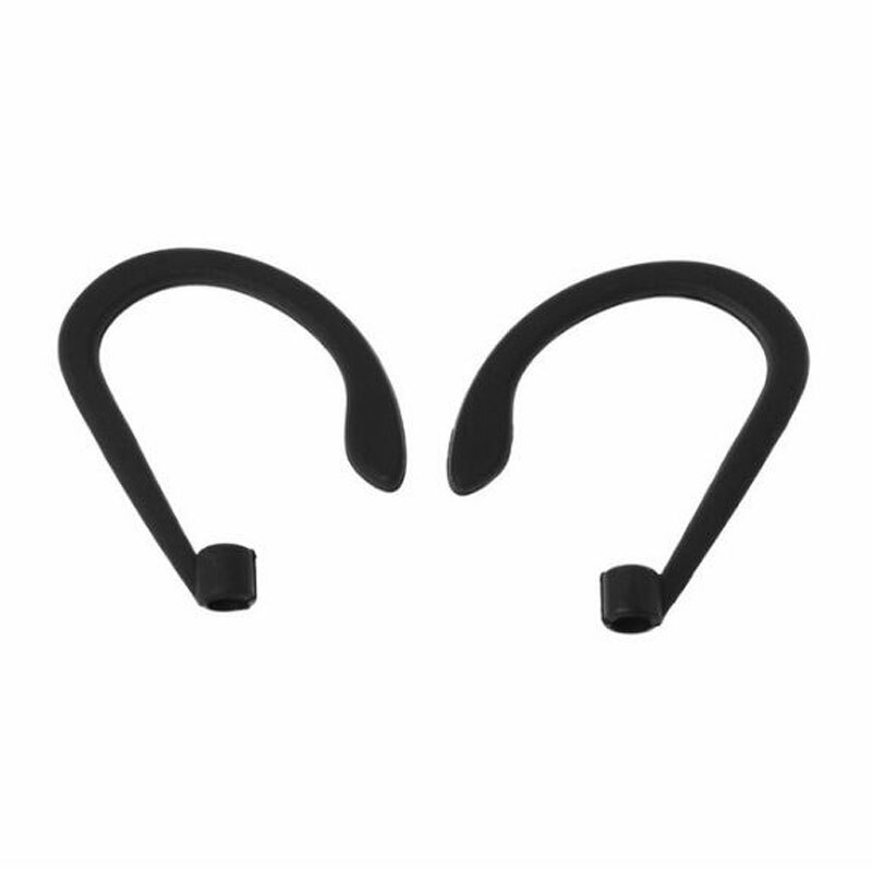 Antypoślizgowy uchwyt stojak na słuchawki pasek na Apple iphone XS Max X XR Airpods 2/3 Pro bezprzewodowy uchwyt na słuchawki zaczep na ucho zaczep na ucho: Pomarańczowy