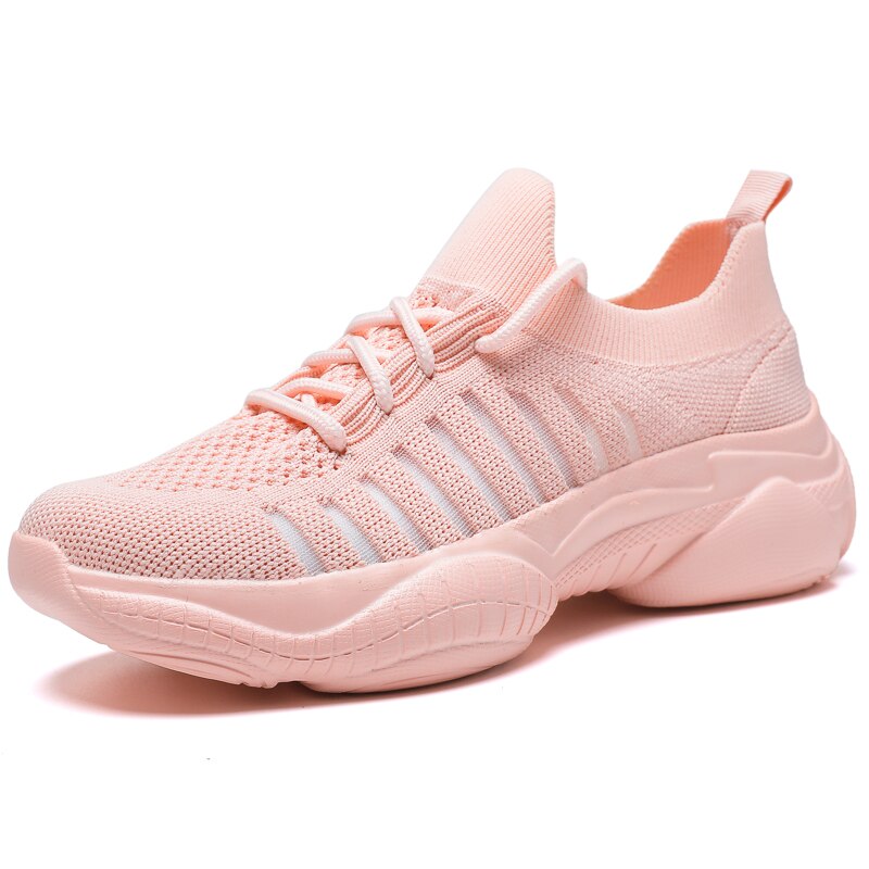 Dames tennisschoenen sneakers dames sportschoenen dames ultra fitness stabiliteitssneakers dames coole sneakers dames tennisschoenen: Roze / 6