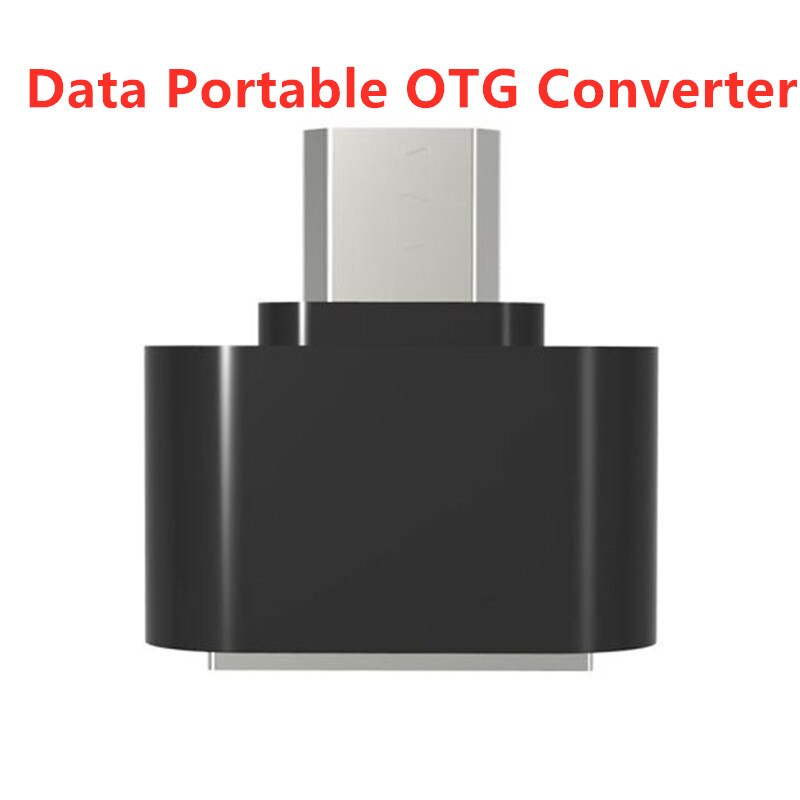 1Pcs Mini Otg Converter Micro Usb Male Naar Usb 2.0 Female Adapter Data Draagbare Voor Android Mobiele Telefoons Tablet pc Connector