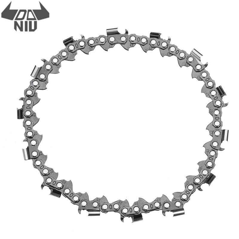 DANIU-Cadena de cuchillas de 5 pulgadas, cadena de cuchillas de 14 dientes de Metal duro para amoladora angular de 125mm, disco de cadena, disco de tallado de madera, herramienta para carpintería, 1 Uds.