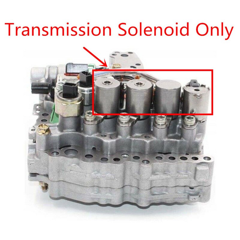 Genuine Gearbox TCC Lock-Up CVT Transmission Solenoid Kit for Nissan for Dodge JF011E RE0F10A F1CJA S98530 G7T23082 33446-JF011