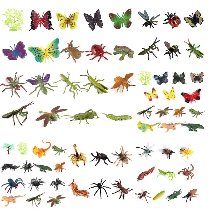 Interest Children's Realistic Insect Kids Trick Supplies Kids Party Halloween Relieve Stress Kids Birthday