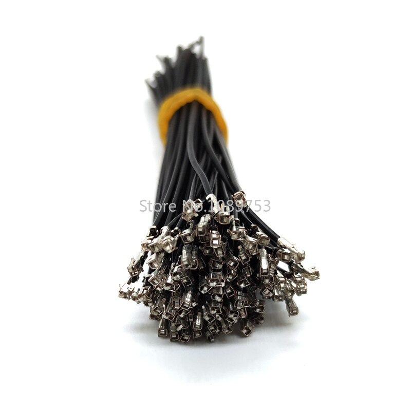 50PCS XH2.54 Connector Terminal Wire Electronic Wire Single Head with Terminal 10cm 20cm 30cm Without Housing