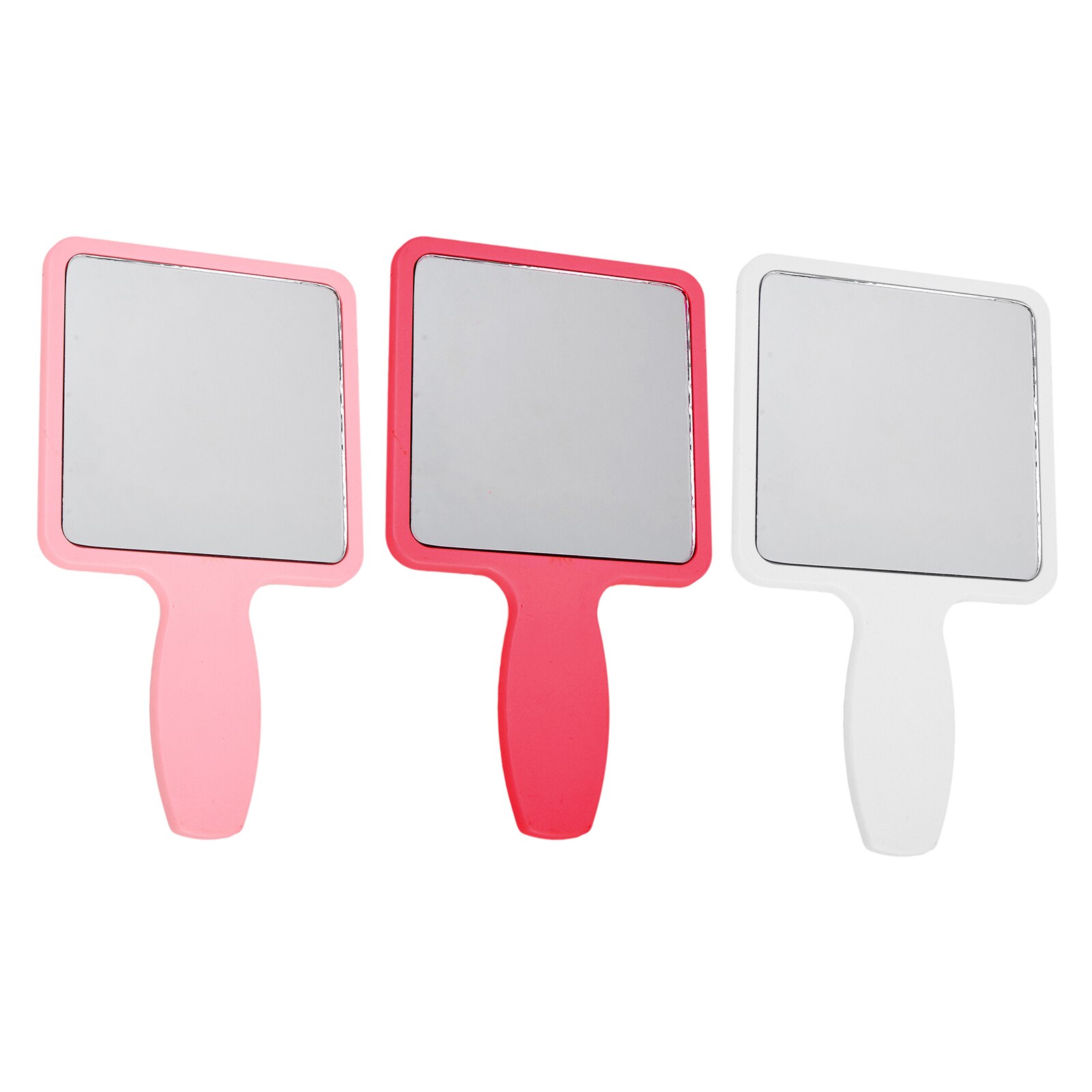 Make-Up Spiegel Plastic Hand Spiegels Make-Up Spiegel Hand Hold Cosmetische Spiegel Met Handvat Voor