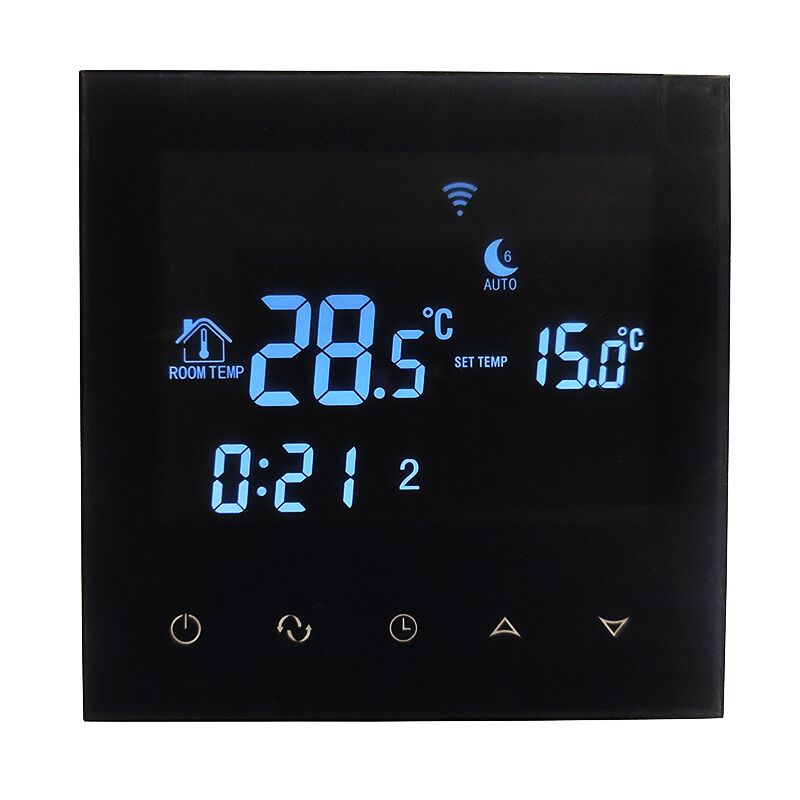 AC220-240V Weekly Programmable Electric/Water/Boiler Temperature controller WiFi LCD Touch Screen Time Display Thermostat