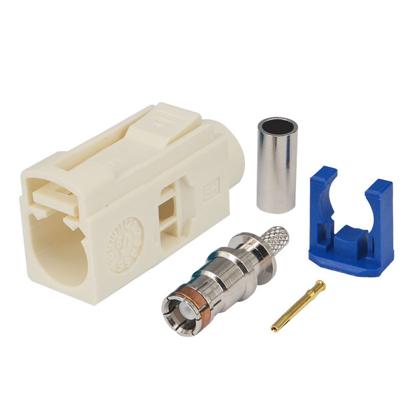 Liiuodo Auto Radio Antenne Connector Fakra Een Fakra B Fakra C Fakra K Fakra Z Voor Gps Rf Communicatie Systemen: Roze
