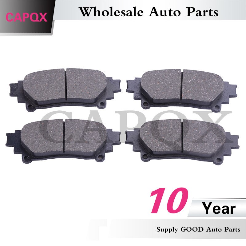CAPQX REAR Brake Pads 04466-47050 04466-47051 For RX270 IS350 IS250 IS300 For SIENNA MIRAI E'Z PRIUS