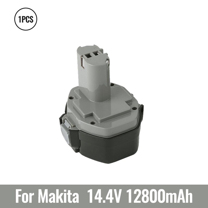 Batería de repuesto original para Makita, 14,4 V, NI-MH, 6800mAh, 14,4 V, PA14, 1420, 1422, 1433, 1434, 1435, 1435F, 192699-A: Rojo