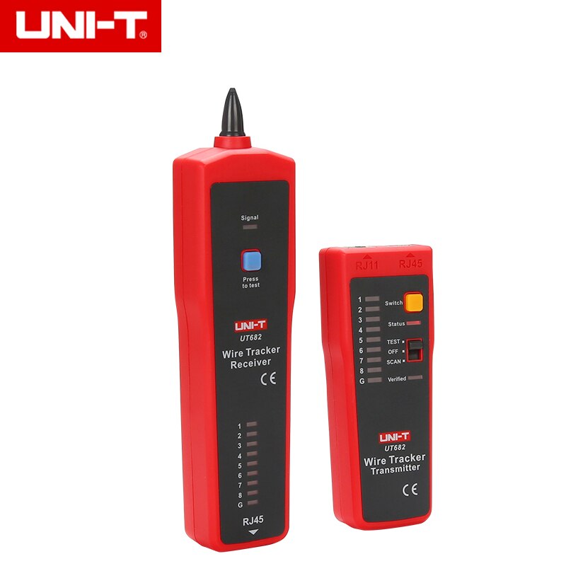 UNI-T UT682 Wire Tracker RJ11 RJ45 Telephone Network Cable Tracker