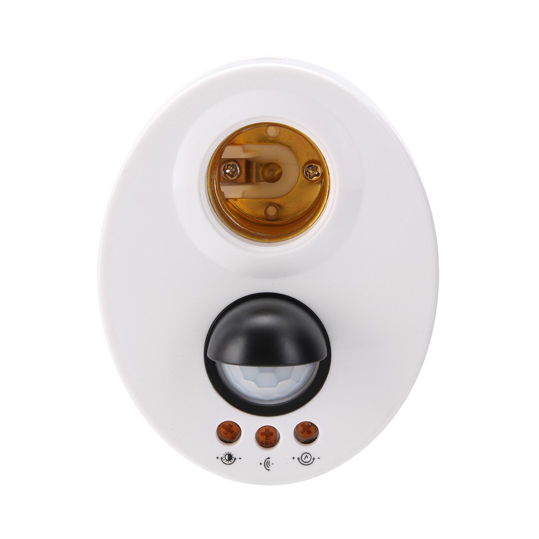 E27 infrarood houder schakelaar bewegingssensor plafondlamp kop instelbare vertraging wandlamp lamphouder schakelaar lichtvoet