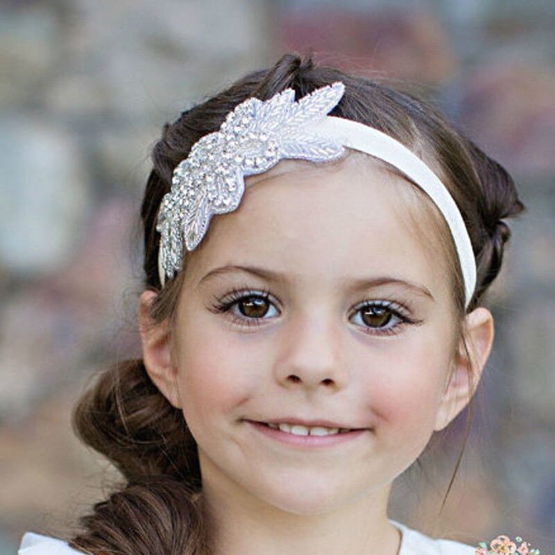 1 STKS Vrouwen Kinderen Baby Meisjes Bladeren Haarband Hoofdband Bruiloft Fotografie Props Tiara Haarband Accessoires: Children
