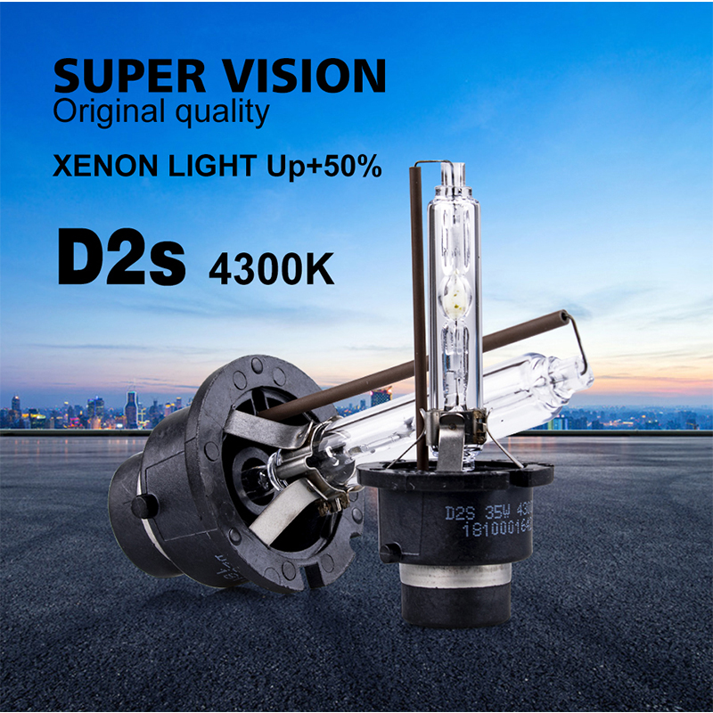 35W kit Xenon D2S D2 hid-lampen voor auto Koplampen Motorfiets Auto Vervangende lamp 4300K 6000K bi xenon 12V auto accessoires