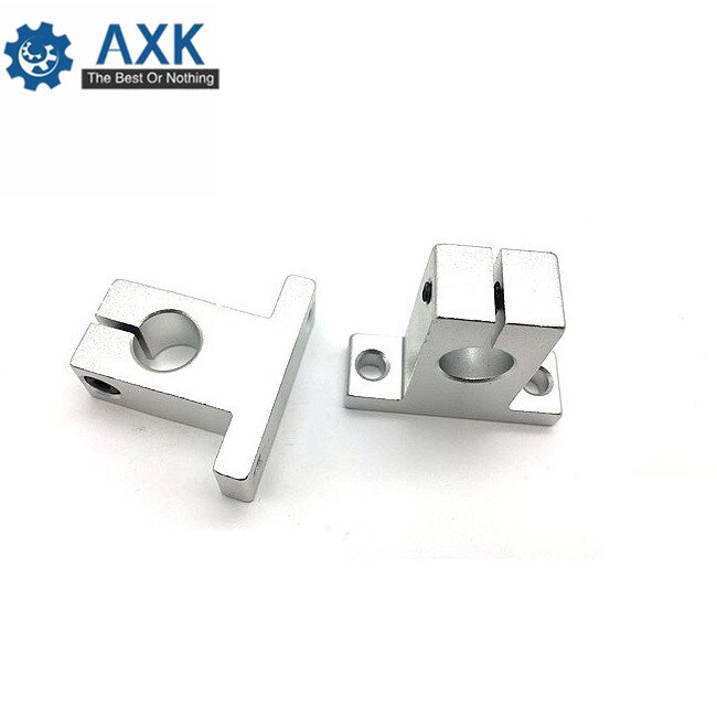 Rodamientos de bolas de eje de carril de bloques laterales, 8mm, soporte lineal, tabla Xyz, pieza de impresora 3d Cnc, Sk8, Sk10, Sk12, Sk13, Sk16, Sk20, Sh8a