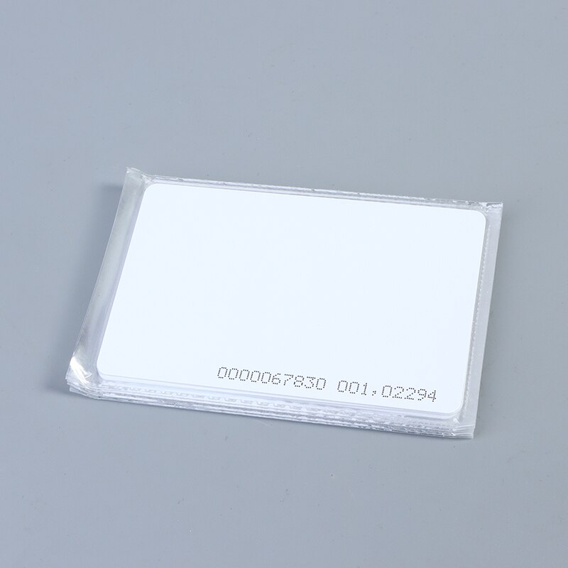 10 Stuks Rfid Card EM4100 Tk4100 Toegangscontrole Card Keyfob Rfid Tag Tags Sticker Aanwezigheid Smart Id Dunne Kaart