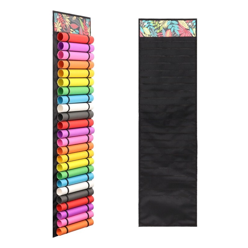 Craft Vinyl Storage Rack Vinyl Roll Storage Rack Hanging Organizer Storage with 47 Roll Compartments Heat Transfer 2022
