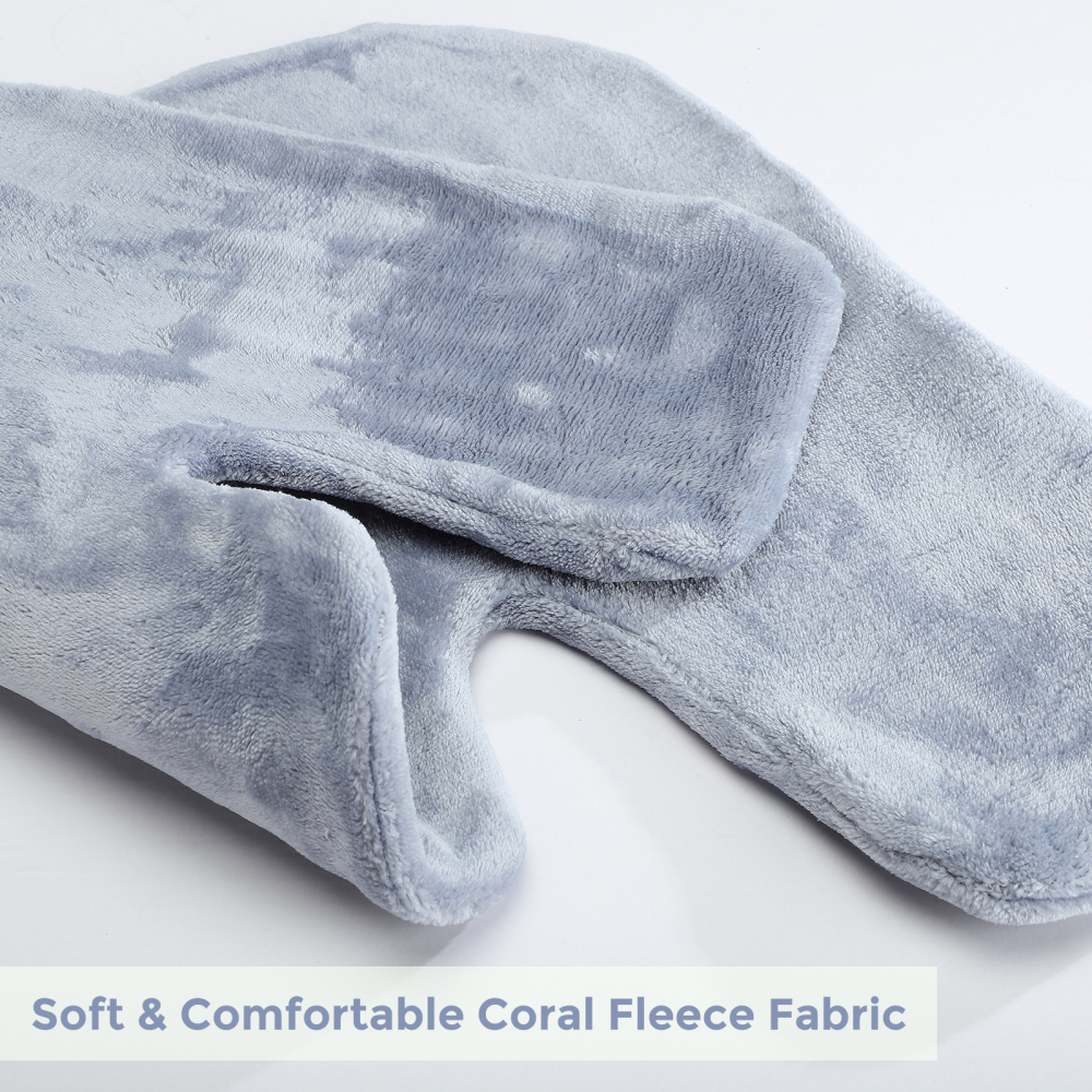 Hombrera de invierno con calefacción, manta extraíble de EE. UU., 1 pieza, gris, lavable, 3 engranajes, calor, mantiene el calor