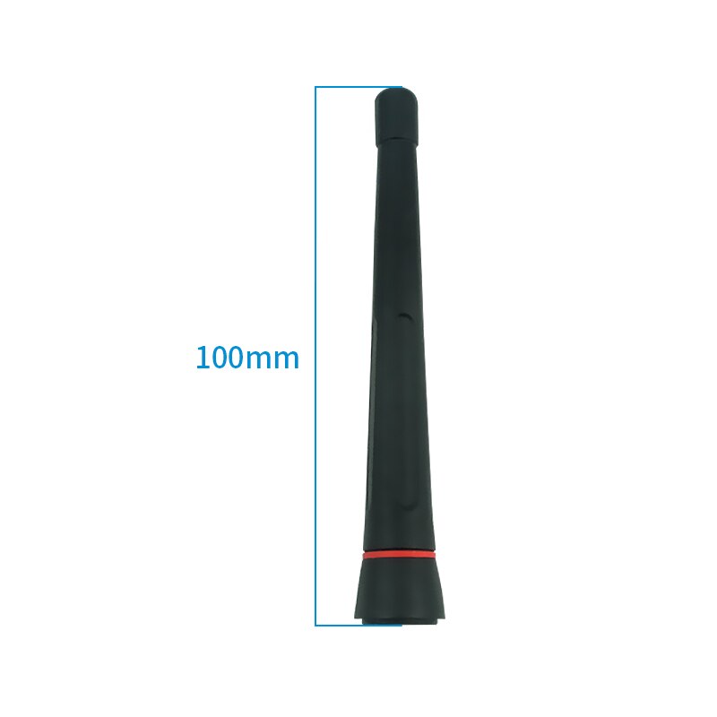 2 stk/partij 433MHz 3dBi High Gain Wifi Antenne 50ohm SMA-J Interface TX433-JZ-10 Rechte Rubber Antenne TPEE Waterdicht