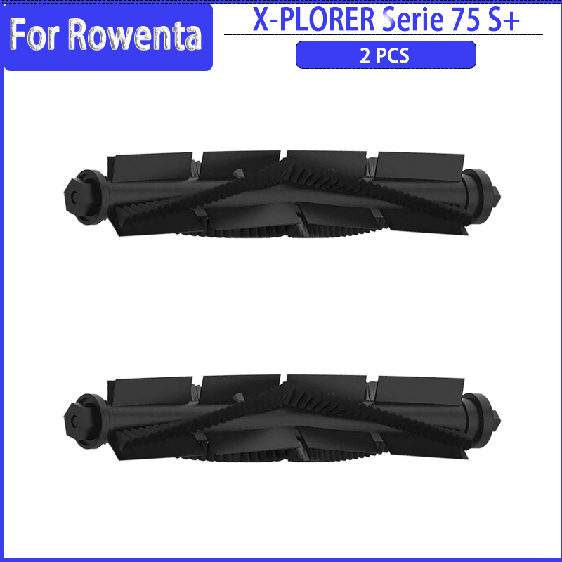 Belangrijkste Zijborstel Filter HEPA Mop Doek Voor Rowenta X-PLORER 75S + RR8567WH RR8587WH Robot Stofzuiger Onderdelen accessoires: Licht Groen
