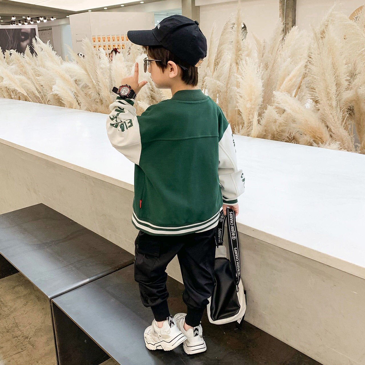Chaqueta de béisbol para niños y adolescentes, ropa de salida, abrigo de 4, 6, 8, 10, 12 y 14 años, primavera y otoño, 2022