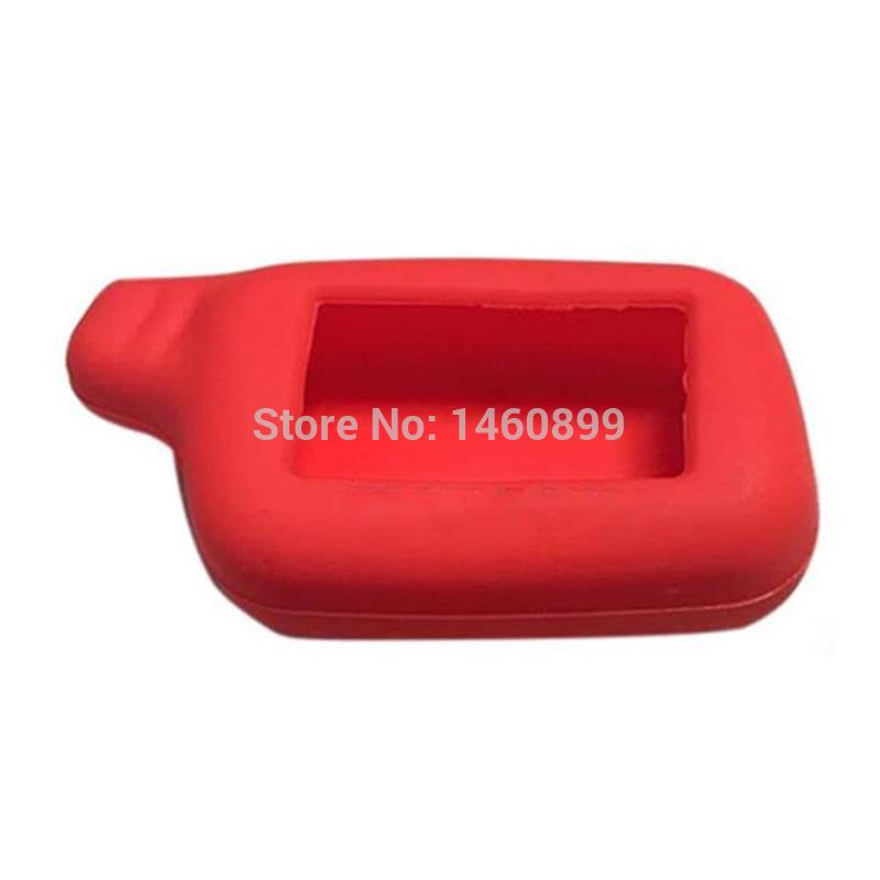 X5 LCD Remote Control Key Fob + Blue Silicone Case For Russian Vehicle Security Two way car alarm system TOMAHAWK X5 X3 Keychain