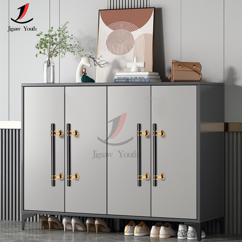 Tiradores de puerta dorados y negros modernos de 50mm-300mm, tiradores de armario de cocina, pomos de cajón sólidos, herrajes para muebles de