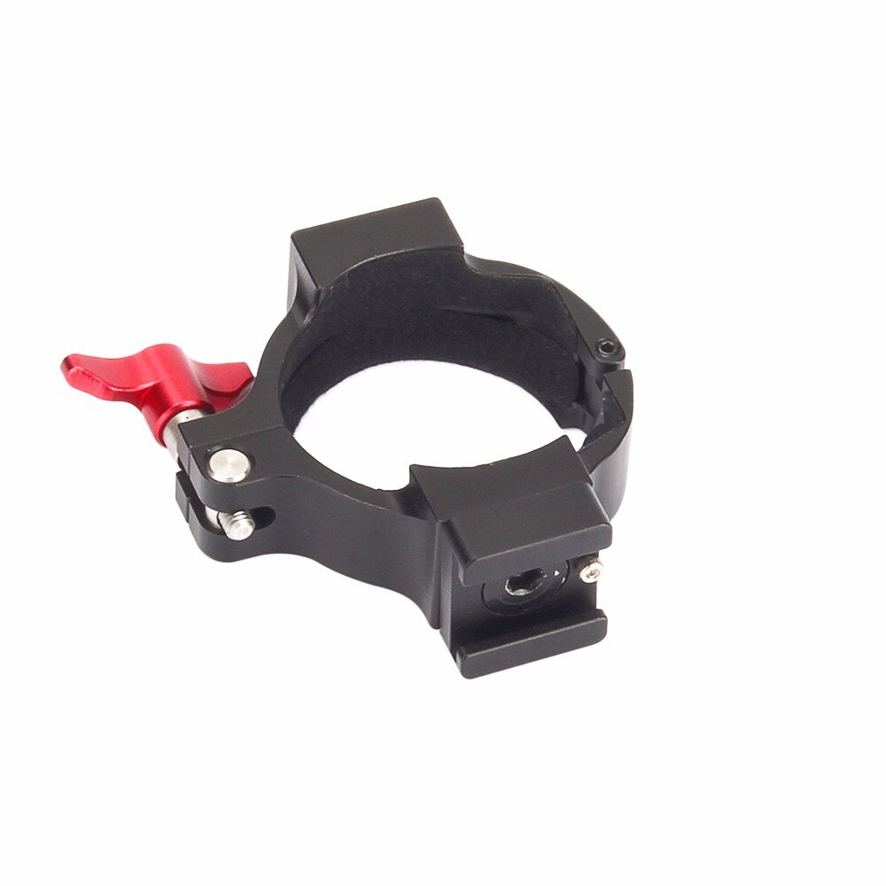 EACHSHOT Q-Ring Shoe Adapter mount for Zhiyun Smooth Q Applied to Rode Microphone LED Video Light Filmmaker Vlog (ring only)