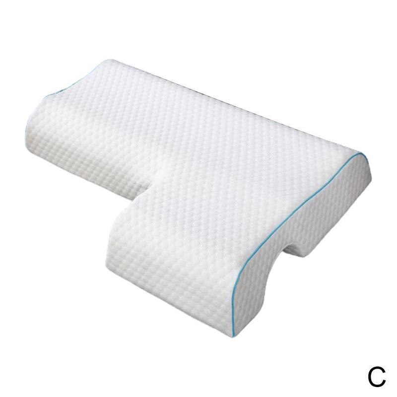 1pc Couple Pillow Home Memory Foam Pillow Breathable Skin-friendly 1.7kg Hug Slow Arch Rebound Pillow H0T3: C