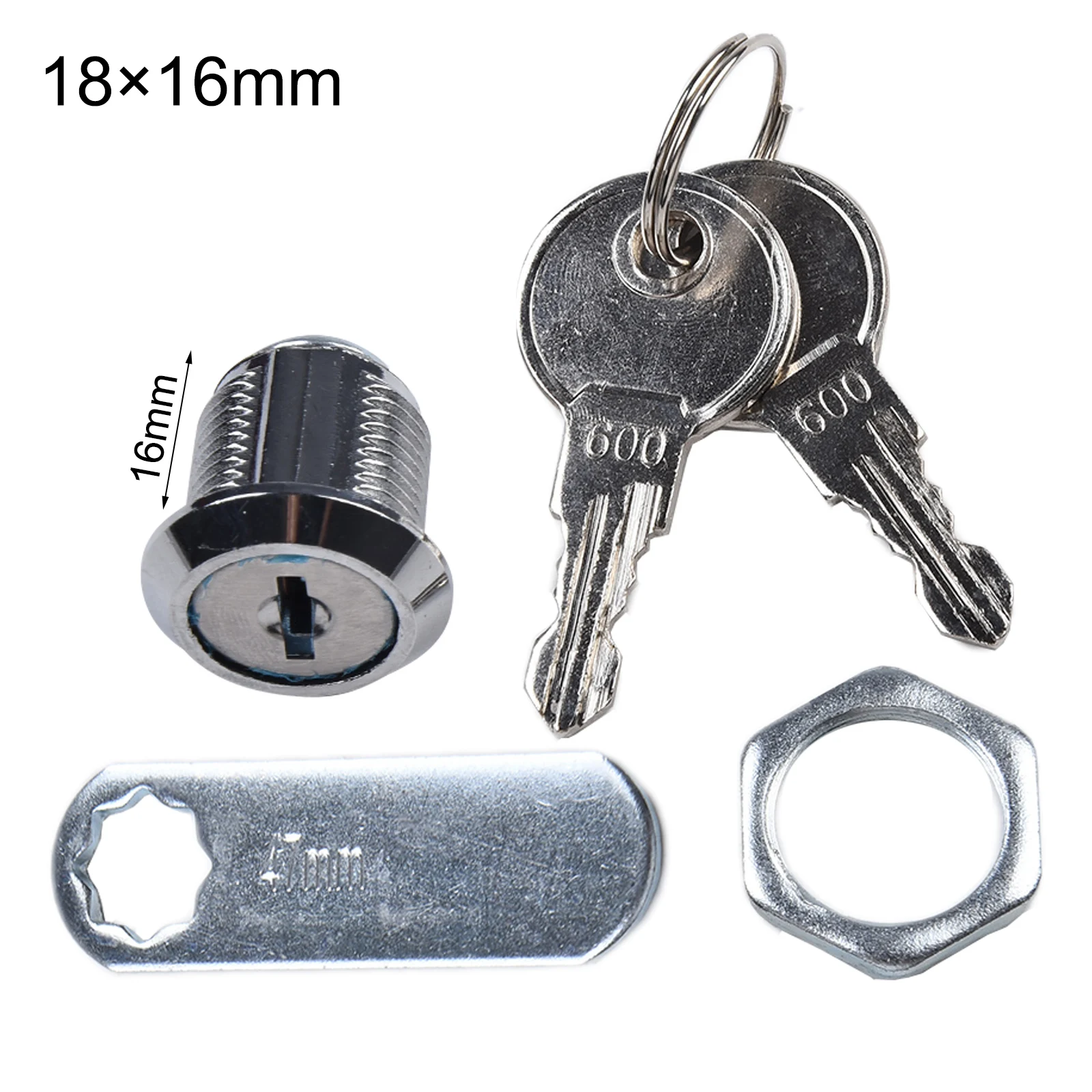Drawer Cabinet Lock Mail Box Locker Cam Lock 16-30mm Cupboard Door Lock Furniture Locker 2 Key