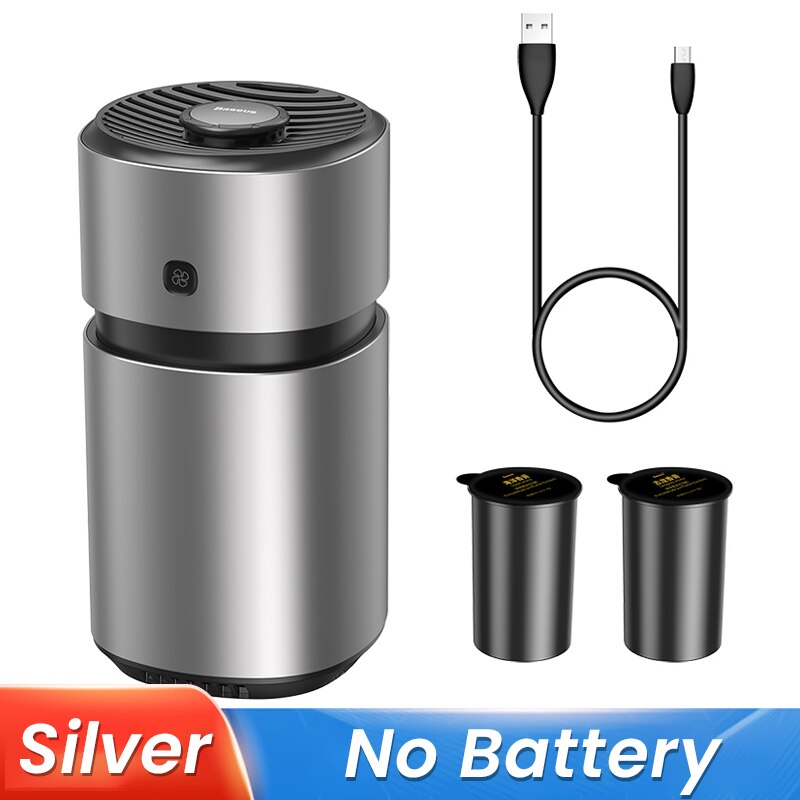 Baseus odświeżacz powietrza robić samochodu oczyszczacz z wentylatorem zapach formaldehyd eliminator rozpylacz robić aromaterapii filtr powietrza robić domu biurowego