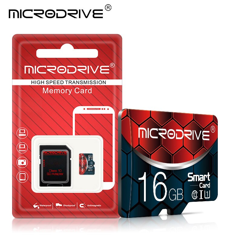 Microsd Memory cards 32GB 16GB 8GB High speed 64GB class 10 micro sd card 128GB cartao de memoria TF card for Phone/pc: 16GB
