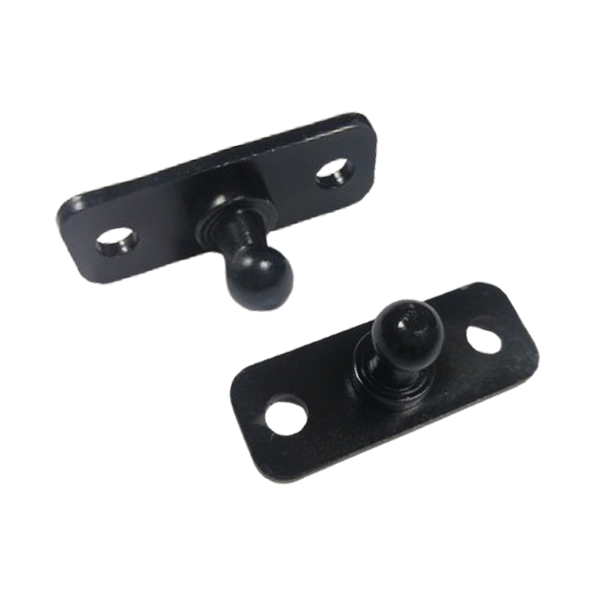 2 stk. universal gassfjær løftestang monteringsbraketter for dør og vindu, kulebolt monteringsholder