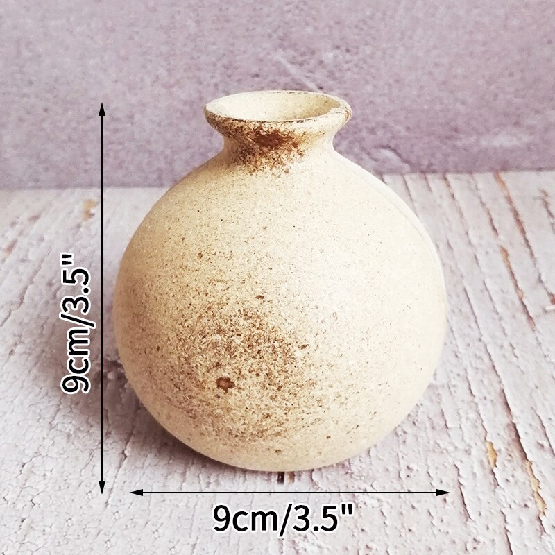 Ins træ miljøvenlig vase blomsterarrangement flaske desktop dekorative vaser enkle praktiske bordpynt boligindretning: Vase  s1