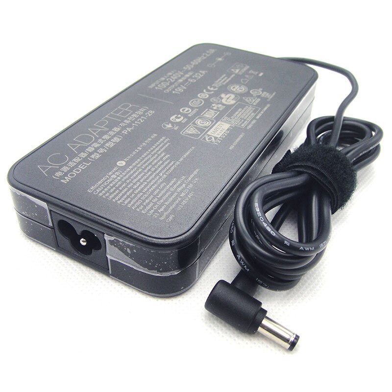 120W 19V 6.32A AC Laptop Adapter Charger for ASUS ROG Strix GL753V GL753VD GL753VE GL753VE-DS74 GL753 Notebook Power Supply Cord
