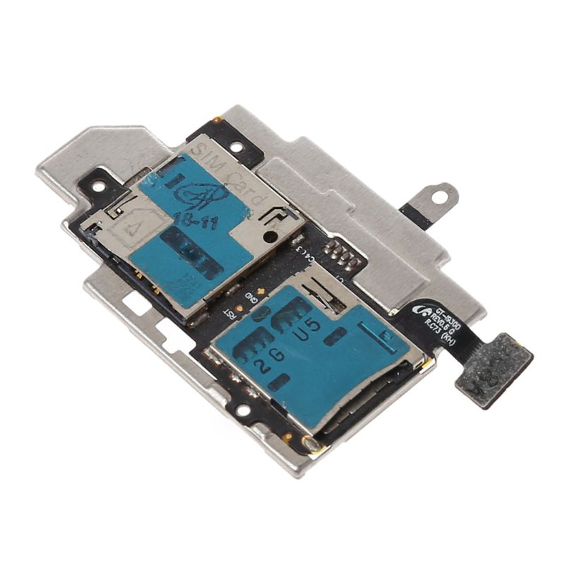 Soporte de ranura para tarjeta SIM SD, reparación de reemplazo de lector de Cable flexible para Samsung S3 I9300 T999 i747 DXAC