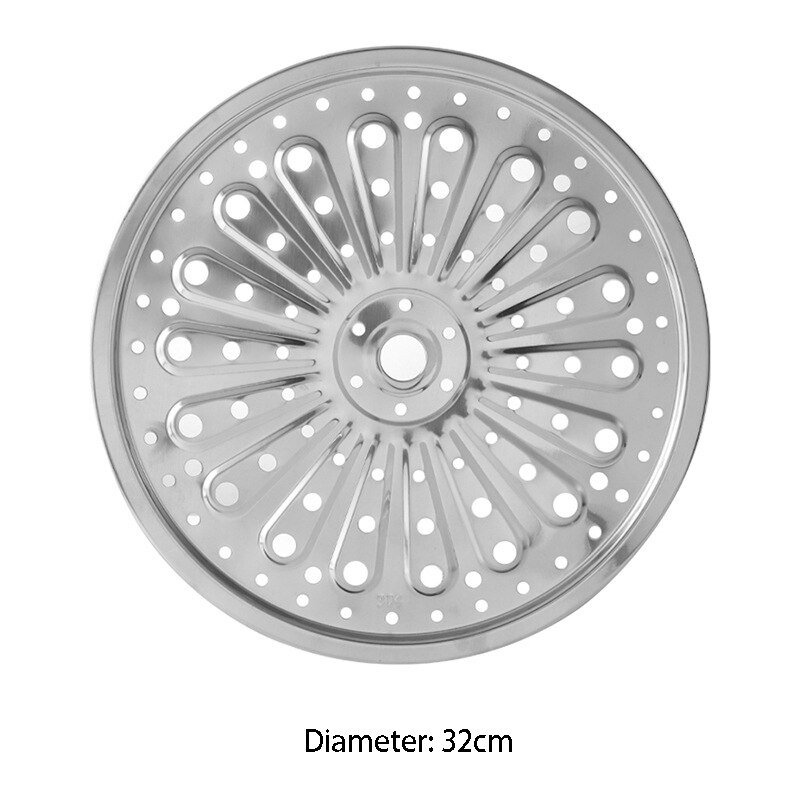 Steamer Mandje Inzet Roestvrij Staal Steamer Pot Plantaardig Voedsel Steamer Mandje Inzet Keuken Saucepot Dim Sum Dumplings Bun Steamer-20cm