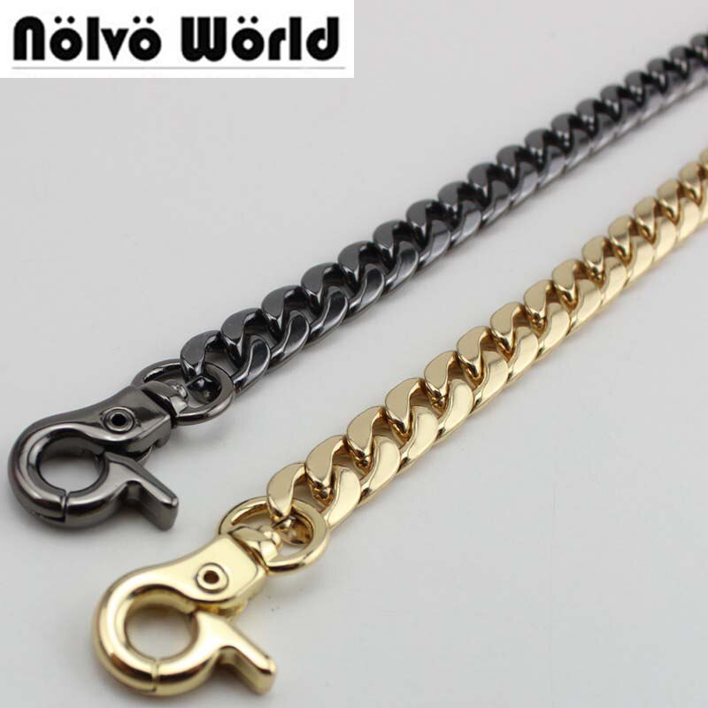 100/120/130cm 9mm Width Plating Cover Chains Bags Purses Strap from DIY Accessory Factory Directly Hard