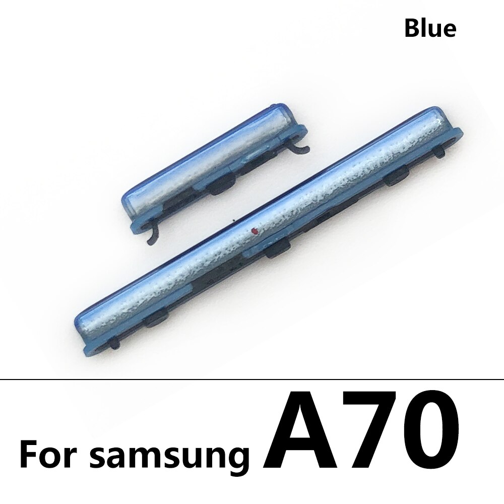 Voor Samsung A31 A51 A70 A71 Power Knop + Volume Zijknop: A70 Blue