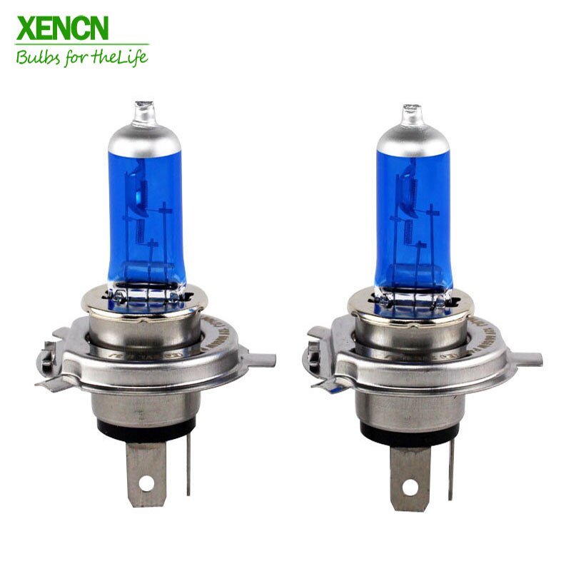 XENCN H4 Super Helle Weiße Nebel halogenlampe externe lichtquelle Auto Styling 12V 100/90W 9003 UV Xenon Auto Lampe