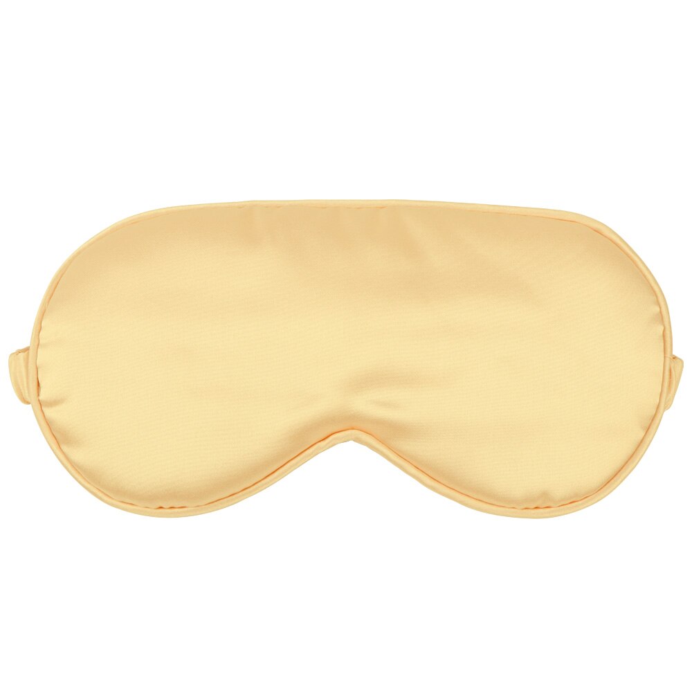 Máscara 3d de dupla face para dormir, máscara portátil para dormir, dormir, sombra de olho, portátil, viagem, escritório, respirável, feminina, 100% homens: Gold