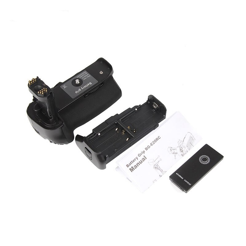 Poignée de batterie de caméra verticale BG-E20 °, pour Canon EOS 5D Mark IV 5D4 5DIV, avec télécommande sans fil