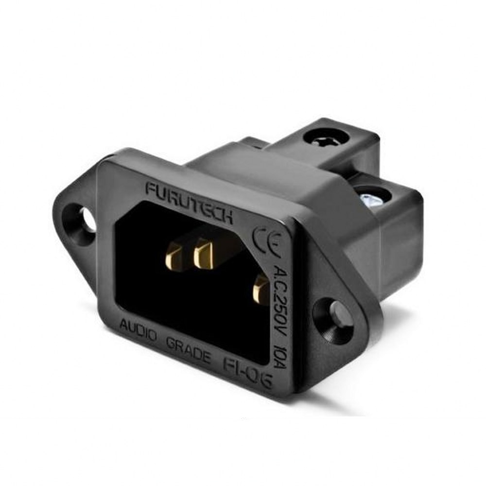 FURUTECH FI-06(R) AC IEC Inlet Socket pure copper Gold Plated 3pcs MATIHUR HIFI Power Original packing box