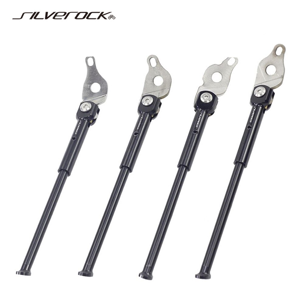 Silverock Legierung Fahrrad Ständer 16 "349 Parkplatz Stehen für Brompton Hechte 3 sechzig Trifold Hinterachse trete Stehen Seite standaard