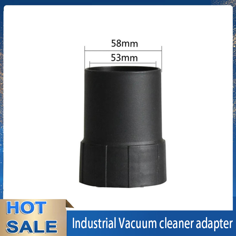 Industriële Stofzuiger Host Connector 53/58mm Sluit Slang Adapter En Host Voor Draad Slang 50mm/58mm Stofzuiger Onderdelen: Licht Geel