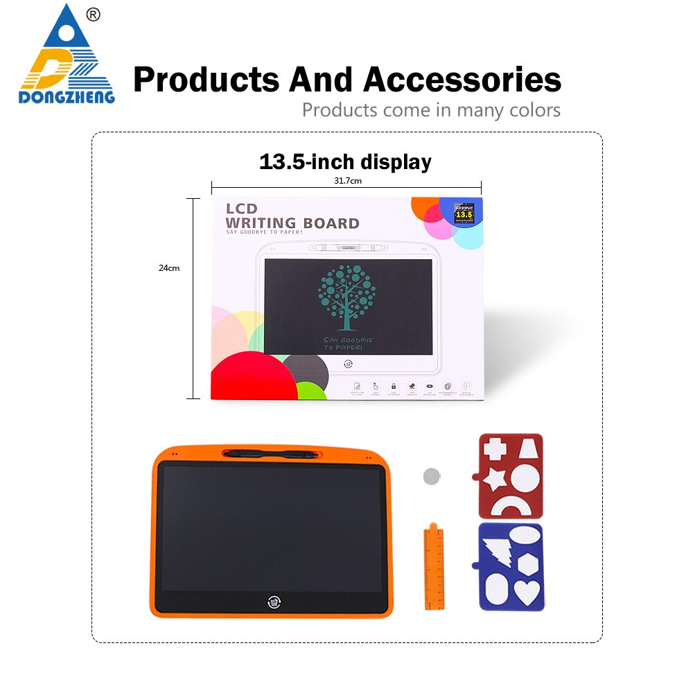 7/13.5 Inch Big Size Electronic Drawing Board LCD Screen Writing Tablet Digital Graphic Drawing Tablets Electronic Handwriting