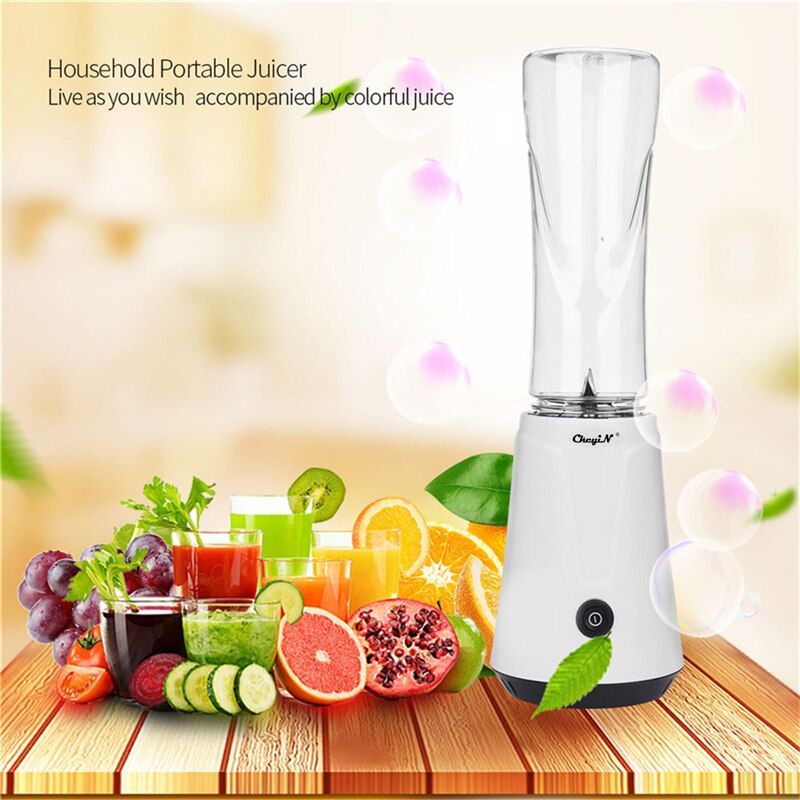 600ML Home Use Fruit Juice Machine Electric Fruit Juicer Vegetable Blender Juice Extractor Safety Electric Juicer Citrus Squeeze