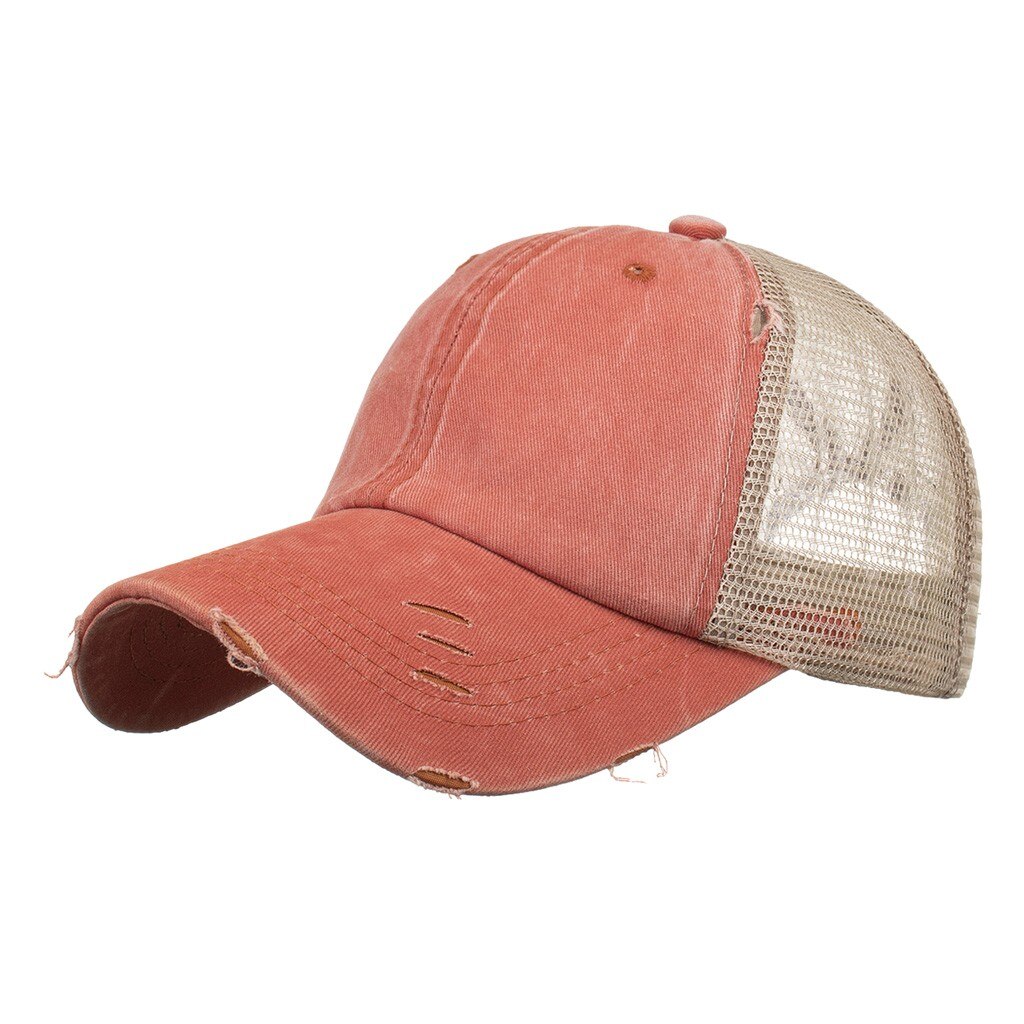Washed Cotton Pure Color Light Board Men'S Baseball Cap Multi-Color Optional Bone Cap, Stitching Dad Hat панама женская: Orange